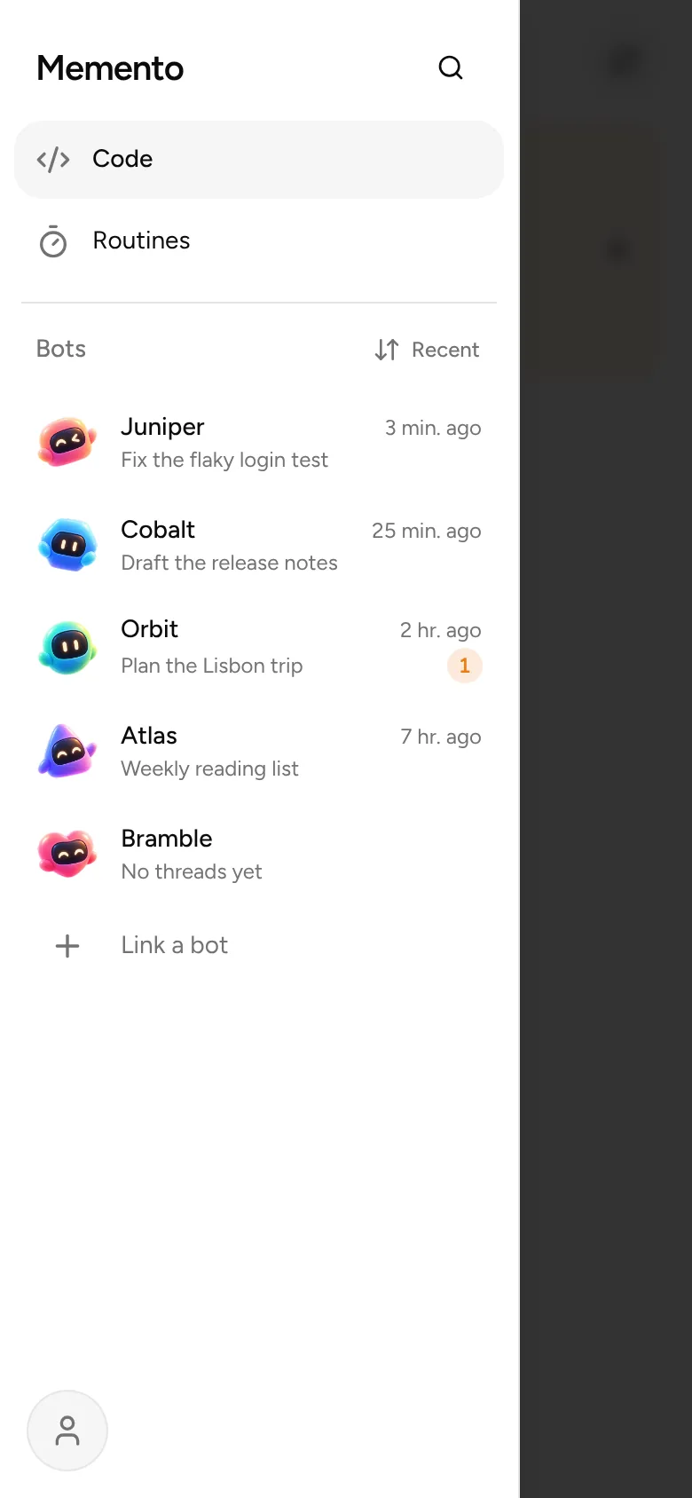 The list of Hermes Bots in Gots